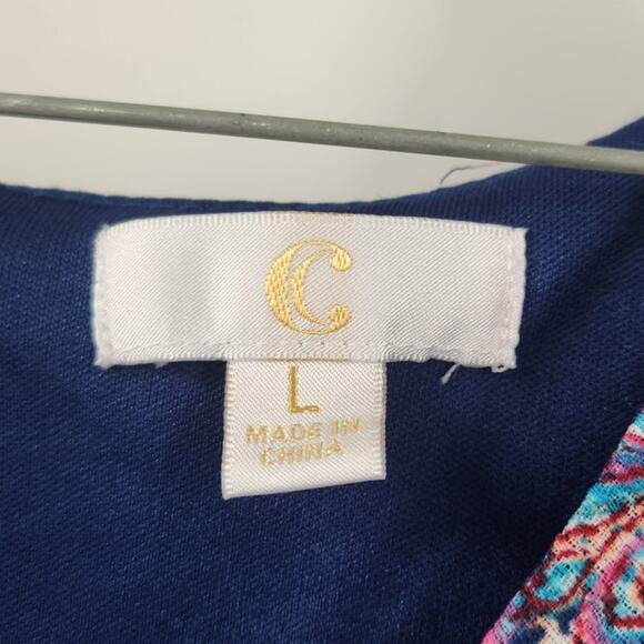 Charming Charlie Sleeveless Romper Womens Size Large L Summer Spring - Picture 3 of 4